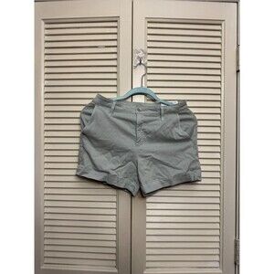 AG Caden Tailored Trouser Short Women's Size 26 Sulfur Folkestone Grey